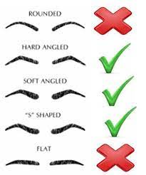 This helps in opening up the eyes and also as the eye brows are far from the nose, your face looks longer and thinner. Pin On Makeup