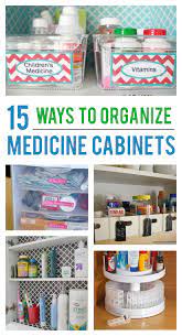 Organization tips and tricks for maximizing the space in your medicine cabinet. 17 Genius Ideas To Organize Your Medicine Cabinet Kids Activities Blog