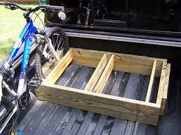 Im tired of just tossing my bike in the bed of my tundra and dont want to spend big bucks on a store bought rack. Pin On Stuff To Make