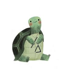 Cute Turtle Illustration Animal Playing Music Instrument Aquatic Animals Cute Animal Illustration Illustration Design Cute Illustration