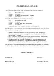 5 Contoh Surat Perjanjian Sewa Rumah Kontrakan Beserta Penjelasan