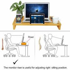 Accessories that support office comfort and organization. China Monitor Stand Riser With Storage Organizer Office Computer Desk Laptop Cellphone Tv Printer Stand Desktop China Furniture And Office Furniture Price