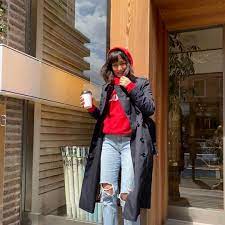 佐田真由美 ボタンをカスタムした burberry トレンチコートが届いた 今日はデニムとパーカーに合わせてみた パーカー biancachandon デニム y sadamayumi sadamayumi 佐田真由美 burberry トレンチコート トレンチコート パーカー