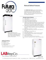 Futura Silver Series Manual Defrost Freezers Manualzz Com