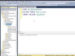 7 T Sql Alter E Drop Table Alterar E Excluir Tabelas E Colunas Sql Server Coluna Tabelas Banco De Dados