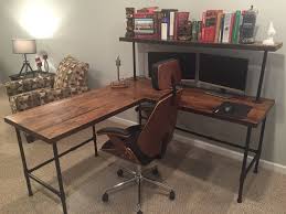 Customized L Shaped Desk You Pick Your Tables Corner Desk Etsy Reclaimed Wood Desk Wood Desk L Shaped Desk