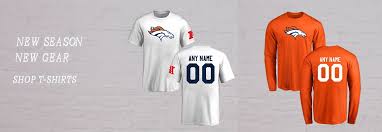 Browse broncos store for the latest broncos gear, apparel, collectibles, and merchandise for men, women, and kids. Denver Broncos Shirt Broncos T Shirts Broncos Store
