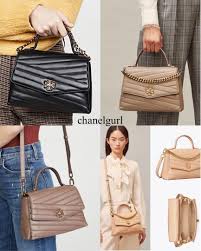 Authentic Tory Burch Kira Chevron Top Handle Bag Women S Fashion Bags Wallets On Carousell