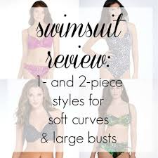 swimsuit review looking to flatter my large bust and soft