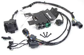 Right turn signal / stop light (green), left turn signal / stop light (yellow), taillight / license / side marker (brown) and a ground (white). Range Rover Sport Trailer Wiring Kit 2010 2011