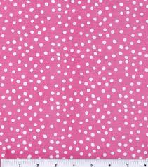 Black And White Polka Dot Fabric Joann Keepsake Calico Cotton Fabric Irregular Dots On Rose Pink Calico Fabric Fabric Quilt Fabric