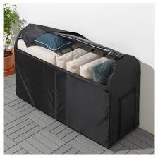 Tostero Storage Box Outdoor Black 50 3 4x17 3 8x31 1 8 Ikea Waterproof Outdoor Cushions Waterproof Outdoor Storage Outdoor Storage Boxes