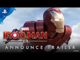 Marvel S Iron Man Vr Announce Trailer Ps Vr Marvel Iron Man Iron Man Marvel