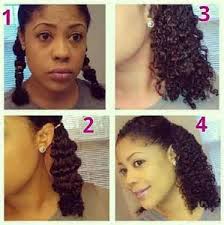 Banded ponytail on my natural hair! Shrinkage 4 Ways I Stretch My Wash N Go S Happycurlhappygirl