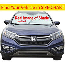 Car Sun Shade For Windshield Hassle Free Size Chart For Your Car Truck Suv Minivan Excellent Uv Reflector Keeping You Cooler With A Pristine