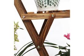 Check spelling or type a new query. Heavy Duty Pine Wood Plant Stand Triangle In Outdoor Flower Succulent Pots Shelf Kogan Com