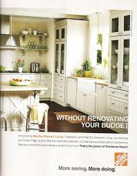 Today i was at home depot and got a glimpse of the new martha stewart cabinet line ….they looked really pretty! Martha Stewart Cabinetry Rambling Renovators