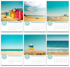 2020 Calendar Wall Or Desk Calendar With Easel Photography Art Calendar Nature Calendar Beach Calendar