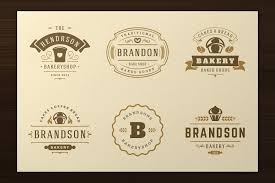 Bakery Logos And Badges Bakery Logo Restaurant Logo Design Bakery Logo Design