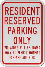 resident reserved parking only sign t5677 by safetysign com resident reserved parking only sign