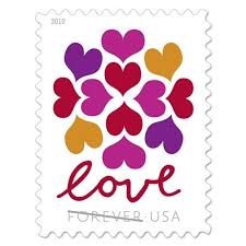 Hearts Blossom Love Sheet Of 20 Usps Postal First Class Etsy In 2020 Wedding Postage Stamps Love Stamps Forever Stamps