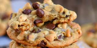 recette biscuits aux bananes pepites de chocolat et beurre d arachides recipe peanut butter chocolate chip cookies desserts cookies recipes chocolate chip
