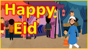 Happy Eid English Cartoon For Children Stories For Kids Chiku Tv English Youtube