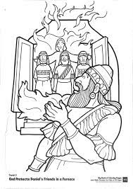 They can serve as a great take home activity. Fiery Furnace Coloring Page Print