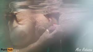 Mrs robinson underwater handjob & cumshot from sexy wife w big floating  tits video