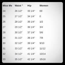 Miss Me Miss Me Jeans Size Chart From Alexiss Closet On