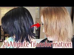 It cannot affect the natural pigments in the hair. Black To Blonde Hair In 20 Minutes Color Oops Demo Review Youtube