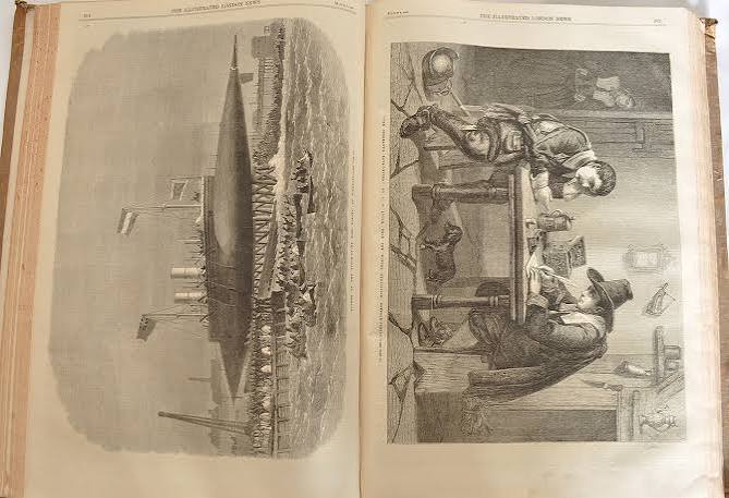 Old Newspapers 1866, The Illustrated London News - Past-India