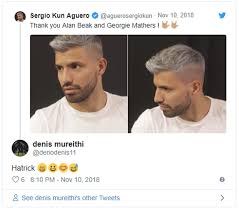 300,000 of the world's best.com domains. Sergio Aguero S Silver Hair Has Fans Expecting A Derby Day Hat Trick