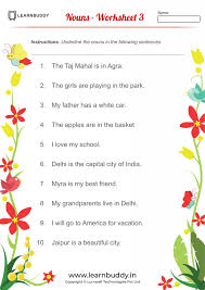 Some of the worksheets for this concept are m step science grade 7, grade 7 math practice test, grade 7 english language arts practice test, reading grade 7, 6 thto 7 grade math summer packet, science 7th grade. English Worksheets For Class 1 Nouns Verbs Pronouns Learnbuddy In