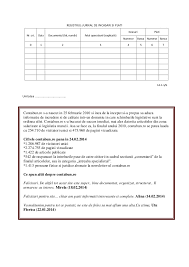 Registrul Jurnal De Incasari Si Plati Model In Format Pdf
