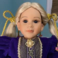 American Girl Lea Clark Doll with Colorful Dress