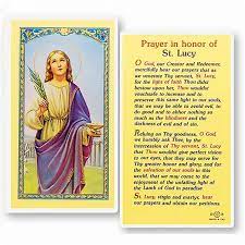 If you have a senior smartrip ® card, it must be registered to transfer your balance. Laminated Holy Card St Lucy Ewtn Religious Catalogue