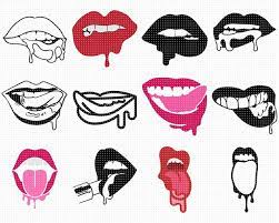Free Free 77 Tongue Dripping Lips Svg Free SVG PNG EPS DXF File