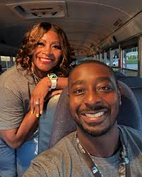 From Arnall Middle School: "The Dynamic Duo! AMS has the privilege of  having Mrs. Teagle, our registrar, and her son, Mr. Teagle, as an eighth  grade social studies teacher. Both of these