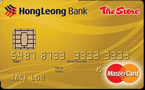 Hong leong bank berhad (myx: The Store Pacific Hong Leong Gold Mastercard 6 Cashback