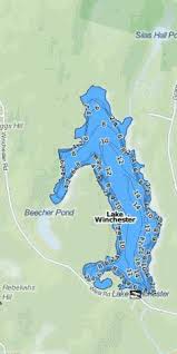 Lake Winchester Fishing Map Us_ct_1550 Nautical Charts App