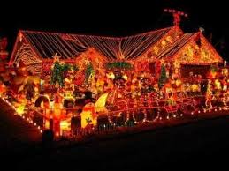 My Old Neighbor S House In My Old Neighborhood Each Year He Added Another Light Arra Outdoor Christmas Christmas Light Installation Christmas Light Displays