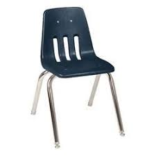 Blue School Chair Nostalgia School Chairs Chair Tailgate Chairs