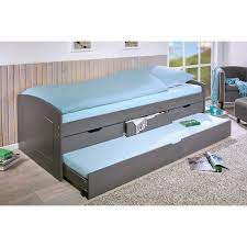 Scegli la consegna gratis per riparmiare di più. Divano Letto 2 Letti Singoli 90x200 Con Cassetti Grigio Contenitore Estraibile
