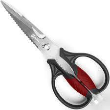The blades are crafted from stainless steel that resists rusting. Kitchenaid All Purpose Kitchen Shear