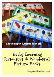 Crafts and activities for toddlers and preschoolers to tweens. Clothespin Letter Match Improve Fine Motor Skills Teach The Alphabet