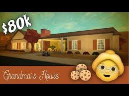 Roblox Bloxburg Grandma S House Speed Build Youtube Grandmas House Tiny House Layout Tiny House Design