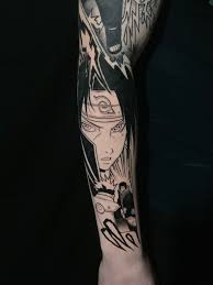 Kakashi Confronts Itachi Part Two Of My Sleeve Done By Dan Mason Omkara Tattoo In Philadelphia Pa Tattoos