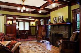 Decoration Craftsman Style Decorating Interiors Craftsman Interior Paint Colors New Design Mission Style Living Room Craftsman Living Rooms Craftsman Interior
