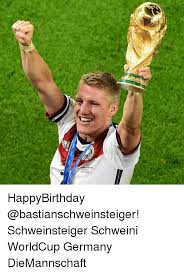 Bastian schweinsteiger (pronounced ˈbasti̯an ˈʃvaɪ̯nʃtaɪ̯ɡɐ (listen); 25 Best Memes About Worldcup Worldcup Memes